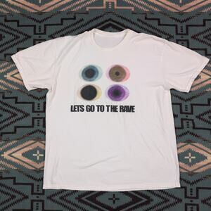 Let's Go To The rave shirt Elohim Electropop EDM Rave Dance Music Size XL